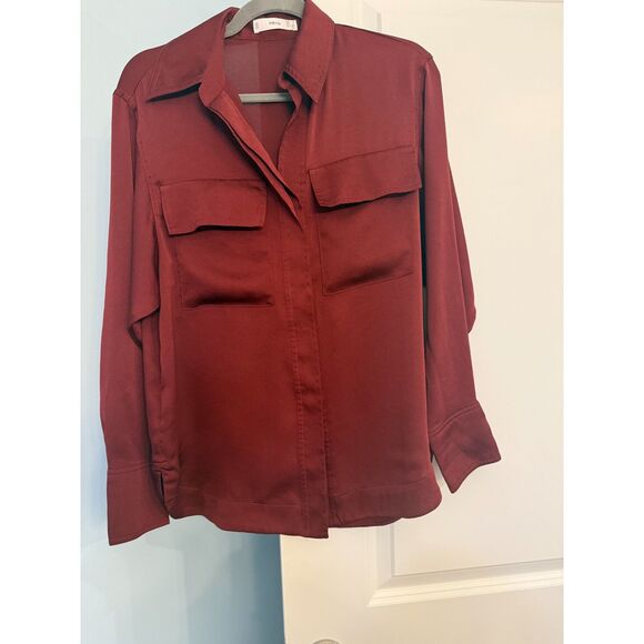 MANGO Long sleeve Blouse, relaxed fit - Size S - Picture 5 of 10